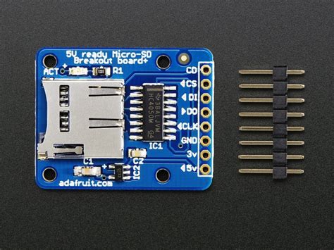 arduino sd card breakout